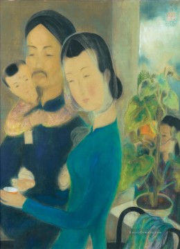 familie schuffenecker Ölbilder verkaufen - Familie Asiatische